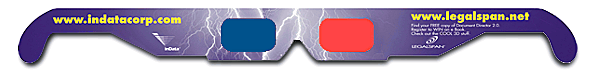 3D Anaglyph Glasses - Indata Corporation