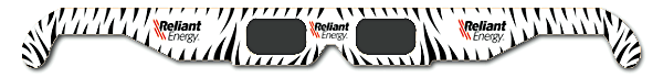 3D Polarized Glasses - Reliant 3D Glasses